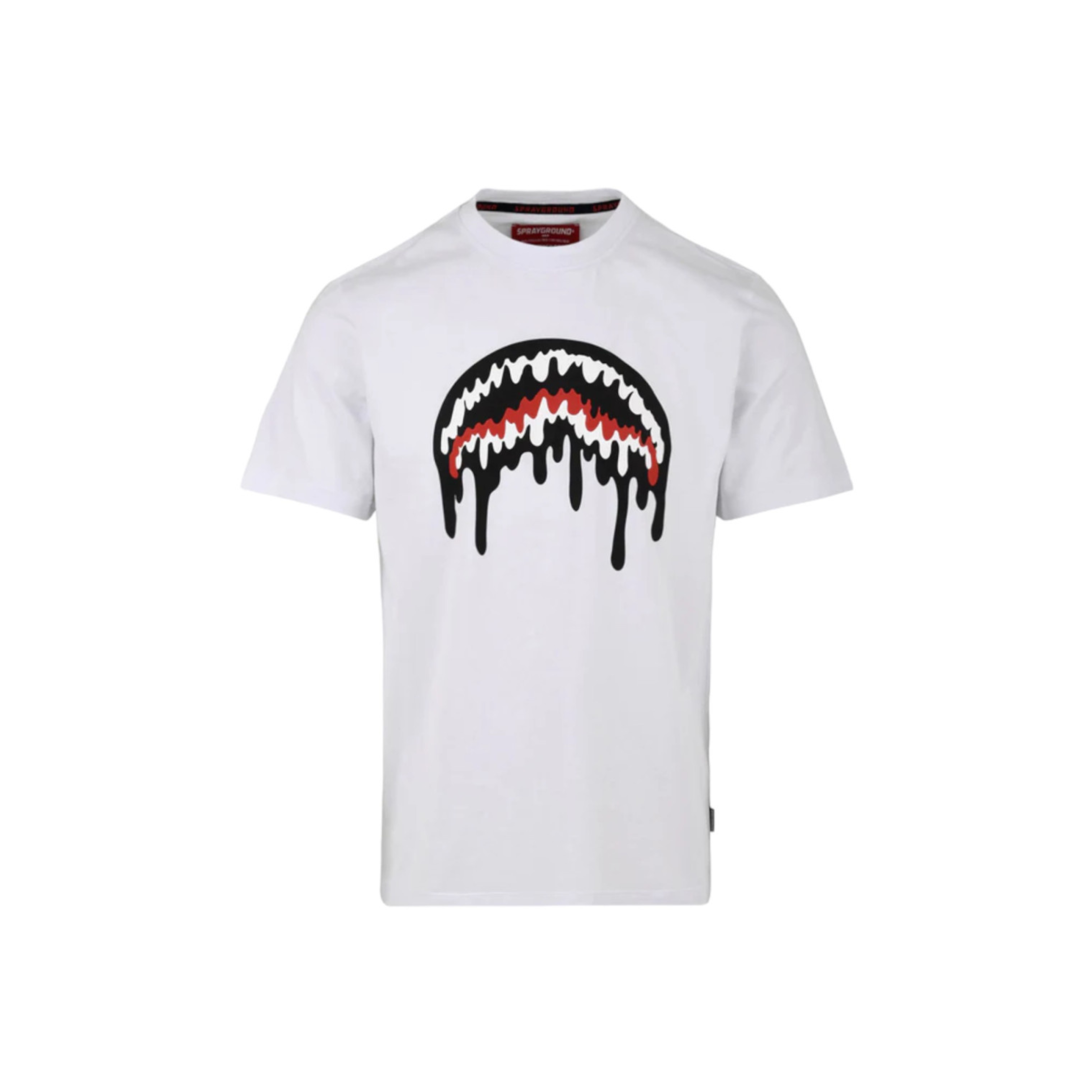 SPRAYGROUND T-SHIRT WHITE LOOSE SMOOTH