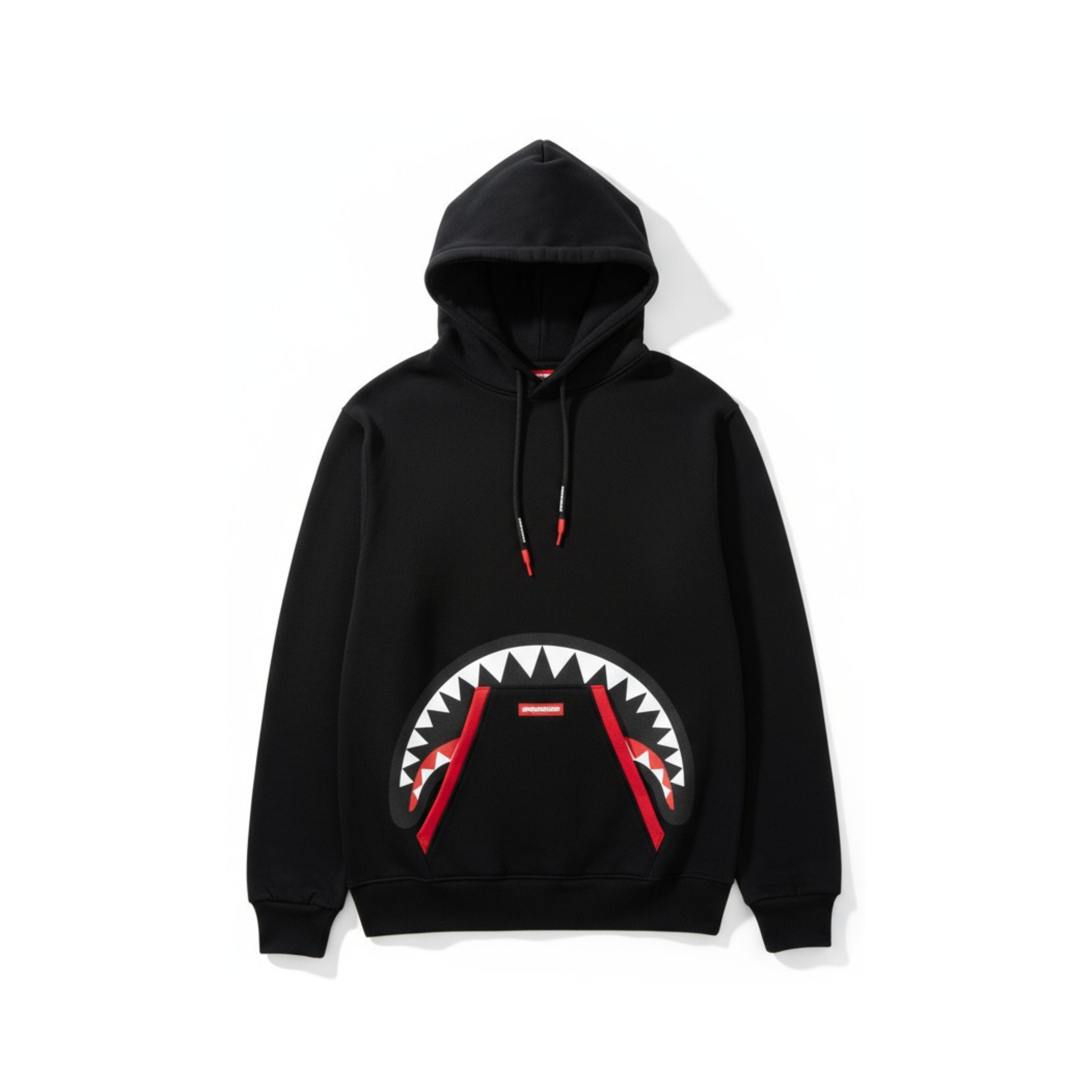 SPRAYGROUND HOODIE HIDDEN SHARK BLACK