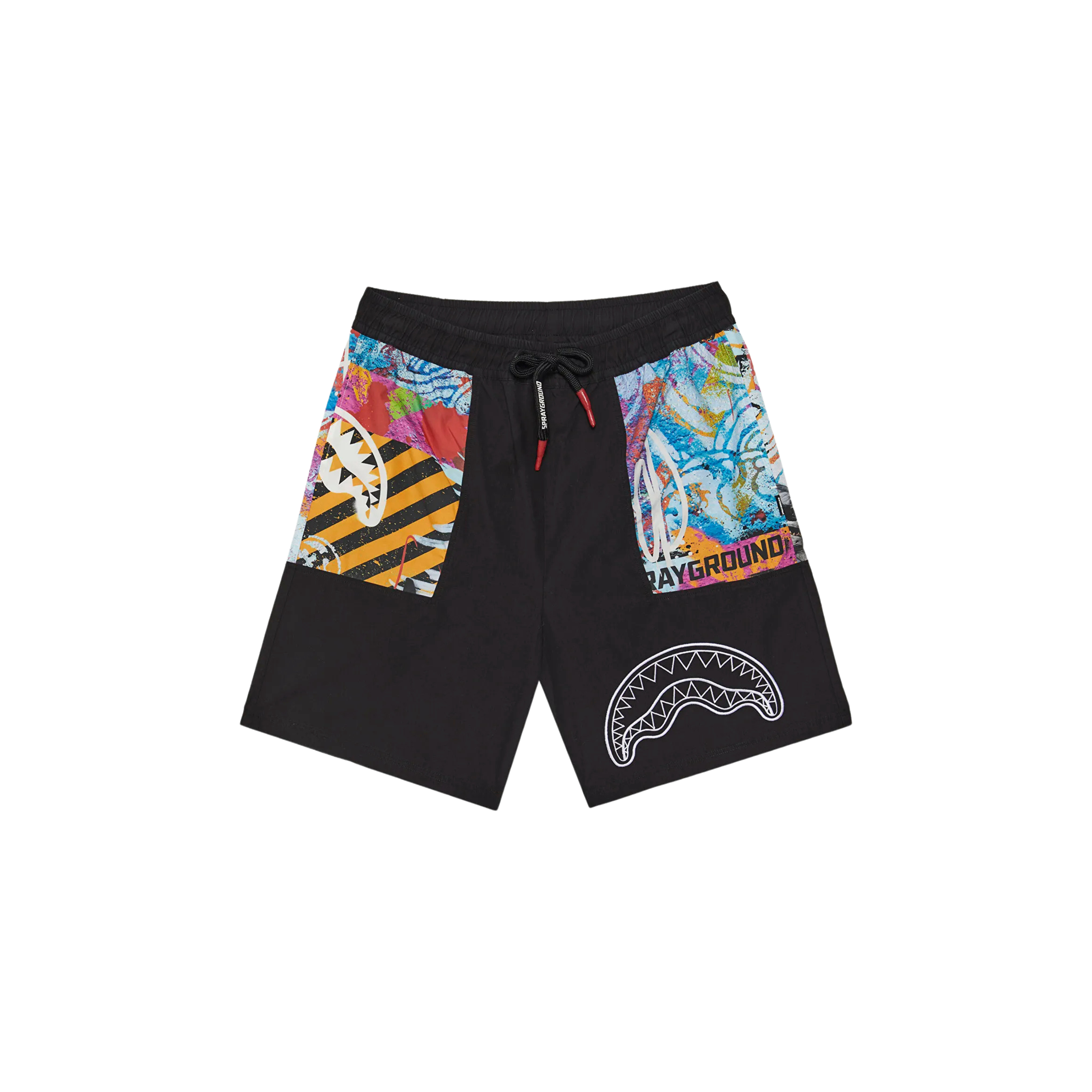 Sharks Vibes Cotton Shorts Sprayground