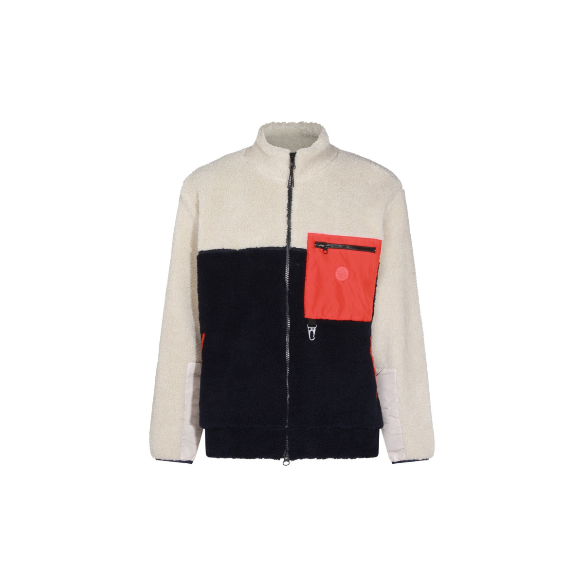 MAUNA KEA GIACCA TEDDY "BLOCK COLOR SHERPA"