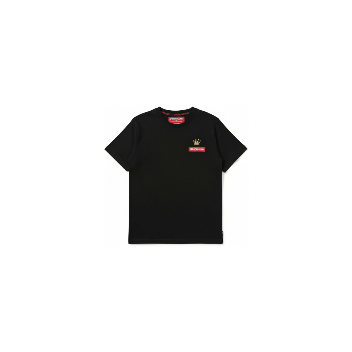 SPRAYGROUND KIDS ASTROMANE JUMP SMOOTH T-SHIRT BLACK J