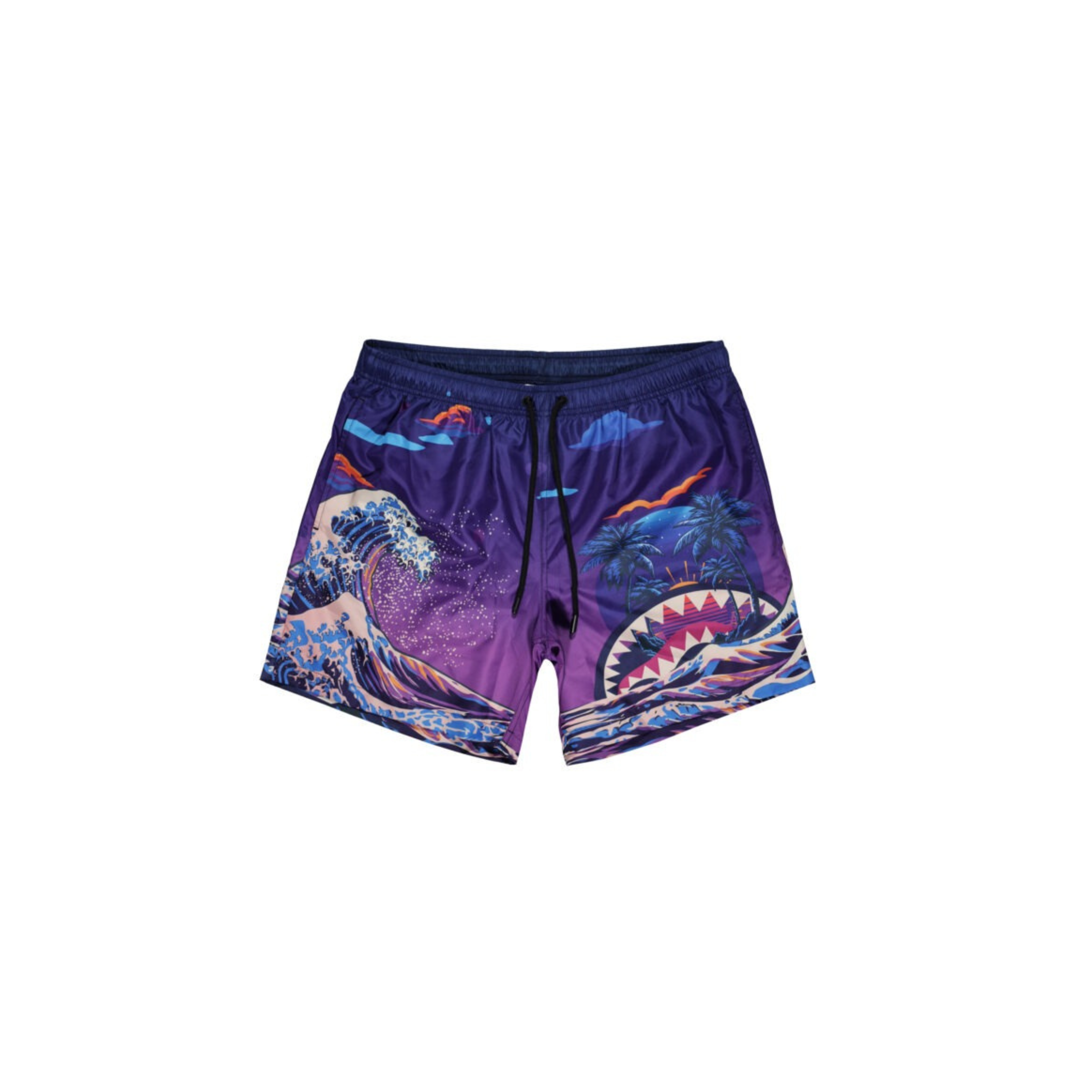 Camo Kawa Vice Swim Trunks Purple Sprayground