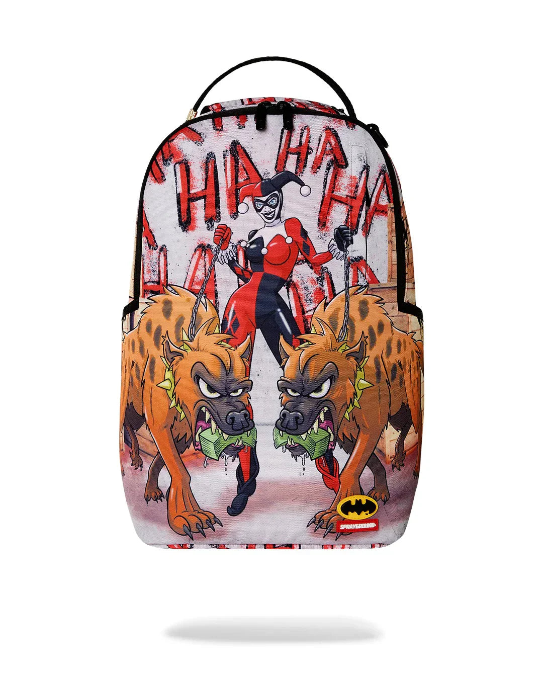 ZAINO SPRAYGROUND HARLEY QUINN WITH HYENAS DLXR