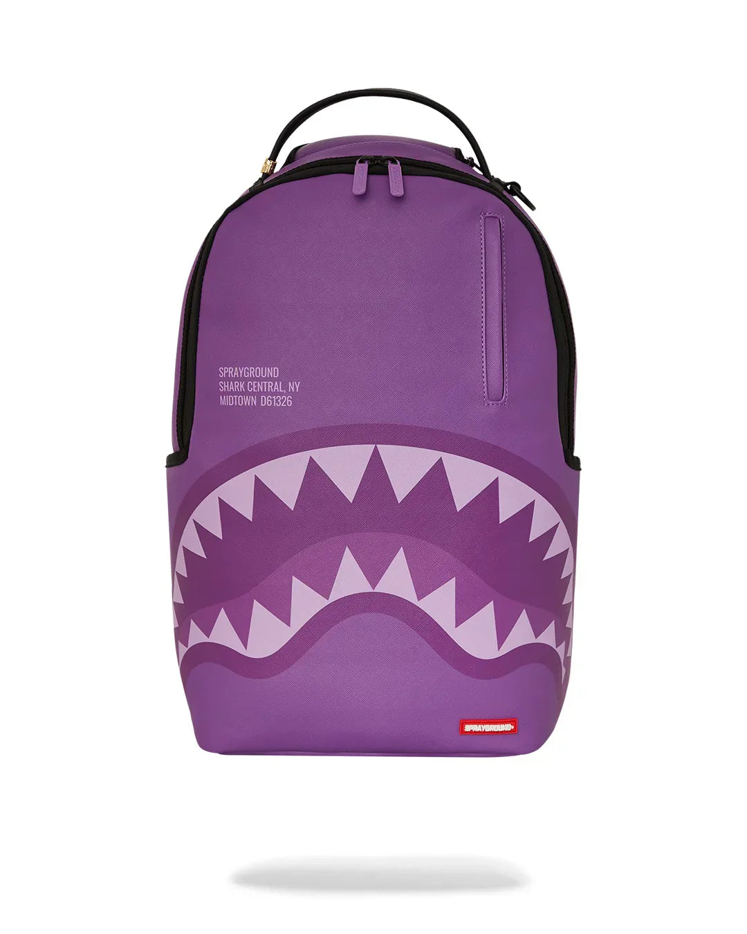 ZAINO SPRAYGROUND PURPLE SHARK CENTRAL DLXVS