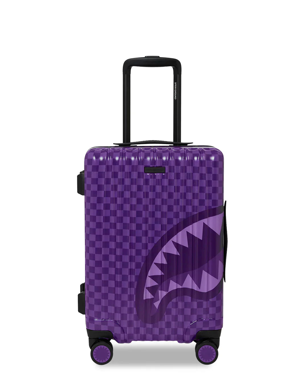 SPRAYGROUND PURPLE SHARK SHARKS IN PARIS LUGGAGE