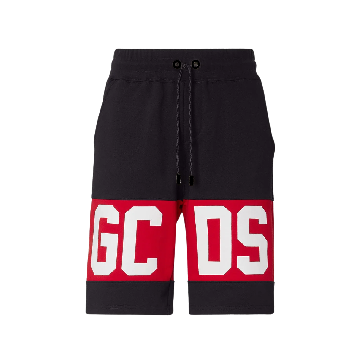 Bermuda logo nero rosso Gcds