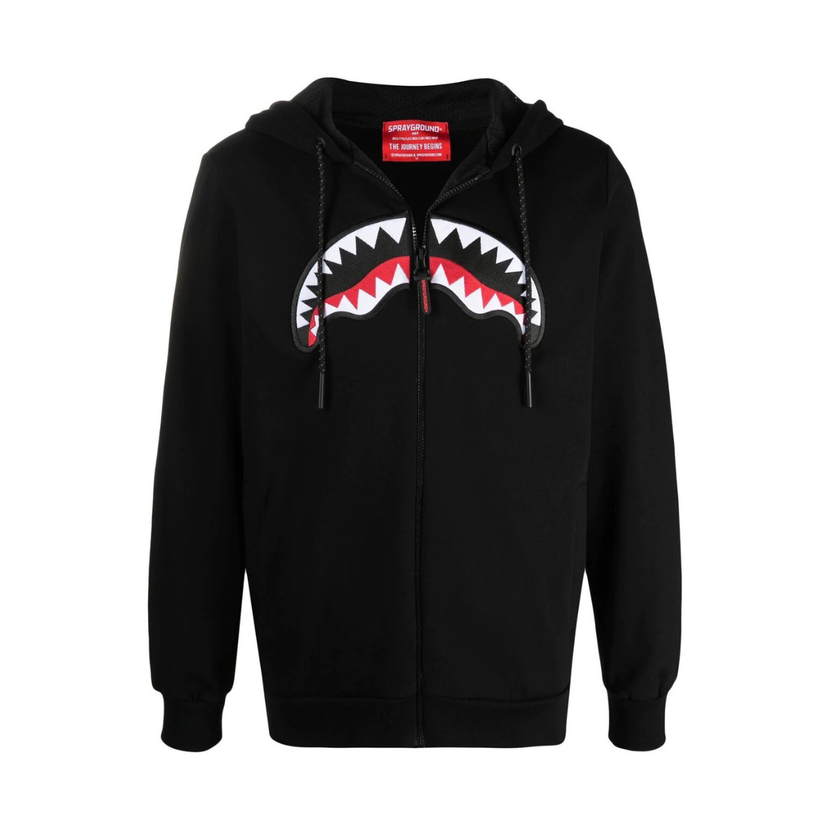 FELPA ZIP SPRAYGROUND BIG MOUTH