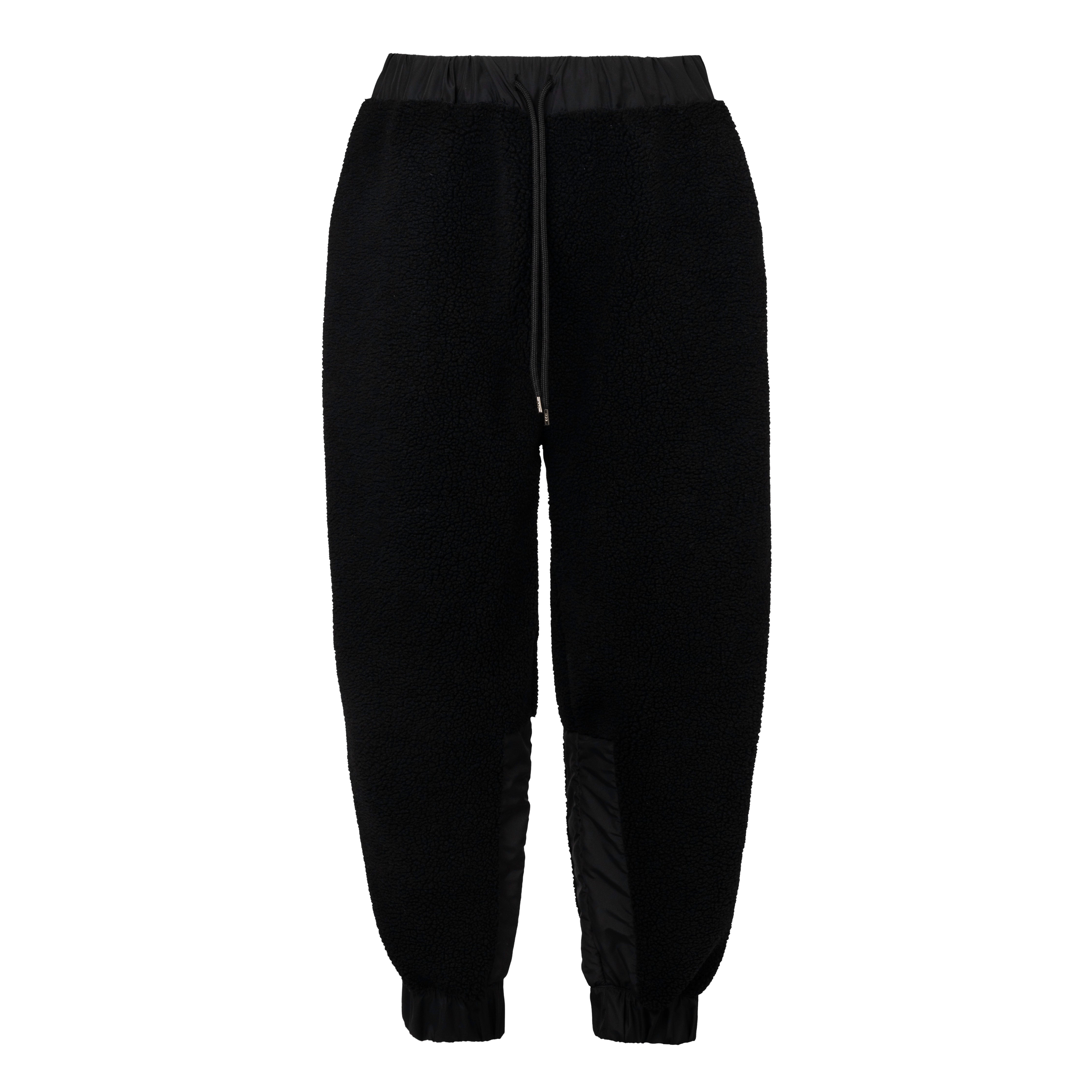 Pantalone Teddy nero Mauna Kea